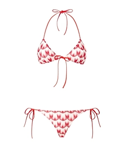 Missoni Lace-Knit Triangle Bikini