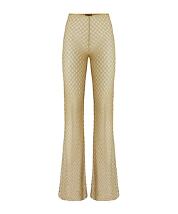Pattern Knitted Beach Pants