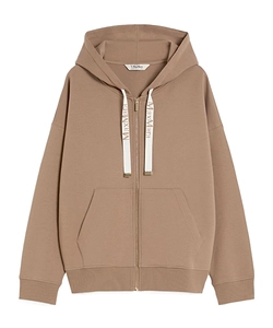 's Max Mara Jour Zip-Up Drawstring Hoodie