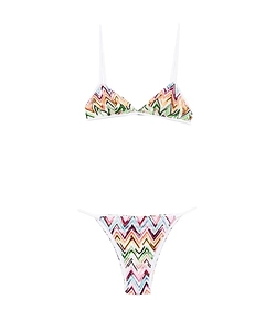 Missoni Chevron Triangle Bikini Set