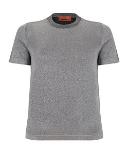 Missoni Contrast Collar Knitted Top