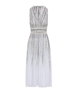 Missoni Sleeveless Flame-Effect Lamé Gown