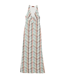 Missoni Zigzag V-Neck Knitted Dress