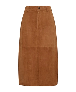 Belted A-Line Skirt