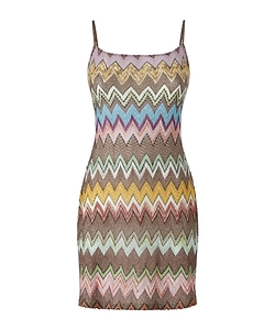 Missoni Zigzag Strappy Beach Dress