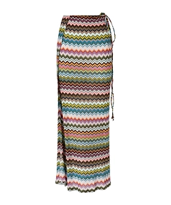 Missoni Zigzag Knit Beach Skirt
