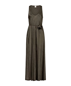 Crinkle Twill Dress