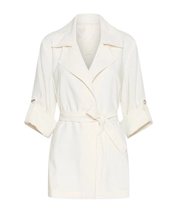 Drawstring Duster Coat