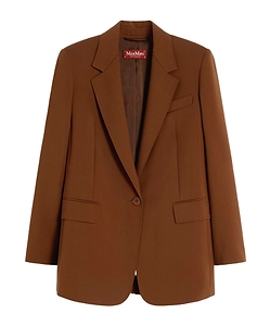 Max Mara Studio Mstbalco Single-Breasted Jacket