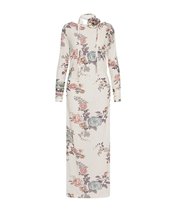 Jersey Calf-Length Dress