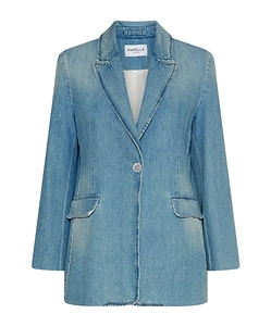 Light Denim Blazer - Blue Jeans