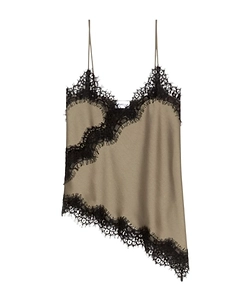 Lace Lingerie-Look Top