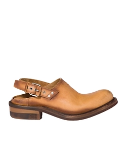 Miu Miu Foule Buckle-Fastened Mules