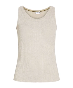 Lurex-Embellished Vest Top