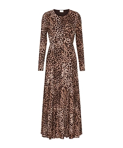 Printed Tulle Dress