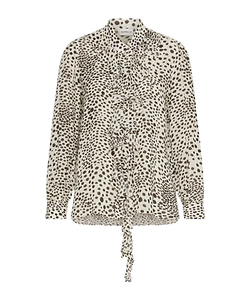 Ruched Georgette Shirt