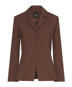 Semi-Fitted Envers Satin Blazer