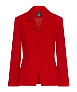 Semi-Fitted Envers Satin Blazer