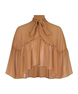 Max Mara Negozi Tie-Neck Cape