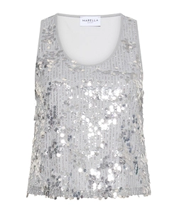 Sequin Top - Grey