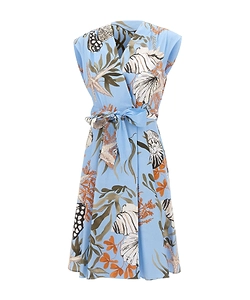 Marella Millfilo Wrap Printed Dress