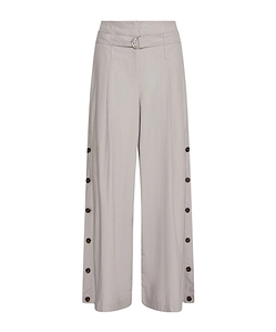 Slit Trousers - Grey