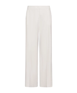 Straight-Fit Stretch Canvas Trousers