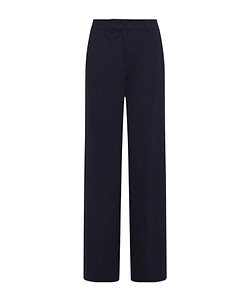 Slim-Fit Jersey Trousers - Navy