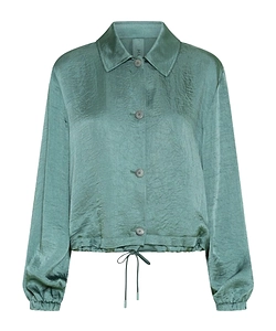 Straight-Fit Drawstring Jacket