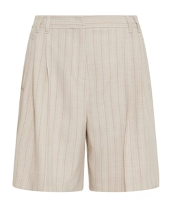 Stretch Canvas Bermuda Shorts