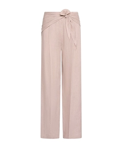 Straight Linen Trousers