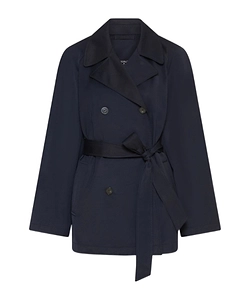 Technical Cotton Trench Coat