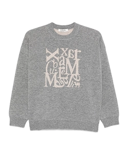 Wool And Cashmere Blend Crew Neck Sweater
