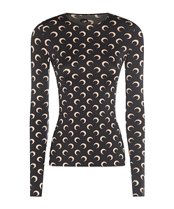 Long-Sleeved Round-Neck T-Shirt