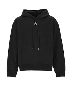 Marine Serre Fleece Hoodie