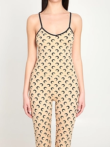 Marine Serre Moon Printed Sleeveless Top