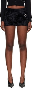 Marine Serre Wild Fluffy Knit Shorts