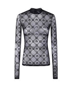 Moonogram Mesh T-Shirt