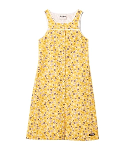 Miu Miu Sleeveless Poplin Dress
