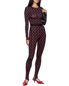 Recycled Jersey Moon Stirrup Leggings