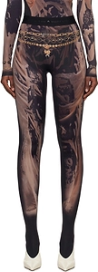 Stretch Plain Weave Stretchy Leggings