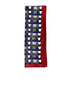 Miu Miu Pattern-Printed Scarf