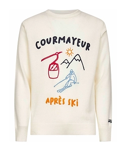 Mc2 Saint Barth Courmayeur Embroidered Crewneck Jumper