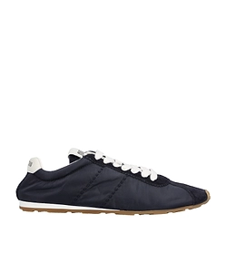 Round-Toe Low-Top Sneakers