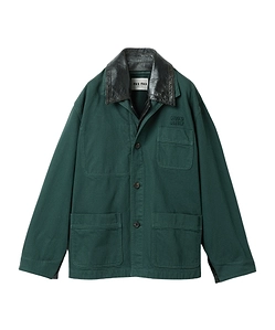 Miu Miu Contrast Collar Denim Jacket