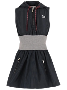 Sleeveless Hooded Dress