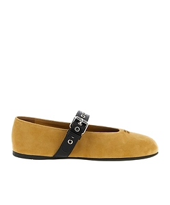 Suede Ballerinas