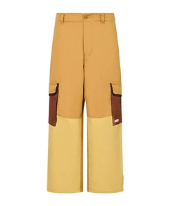 Marni Water-Repellent Gabardine Colour-Block Cargo Trousers