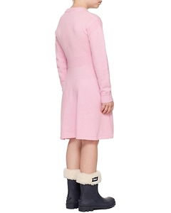 Brushed Logo Dress
