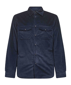 Mc2 Saint Barth Snap-Button Corduroy Coat